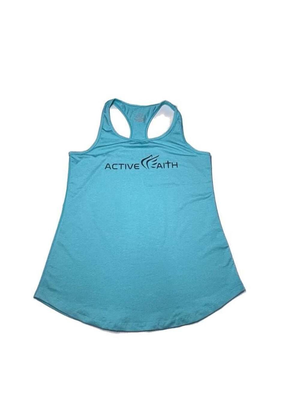 Active Faith Women's Racerback Tank Top Blue Size L